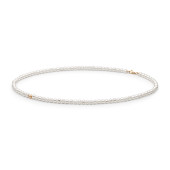 Colier perle naturale si aur roz 14K DiAmanti L224-103-G